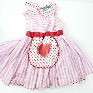Lalaloopsy Pink Red Costume Dress 3 and up